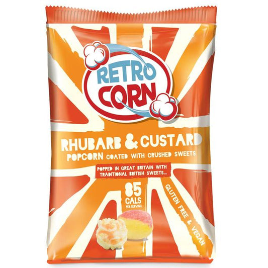 Retrocorn Popcorn - Rhubarb & Custard
